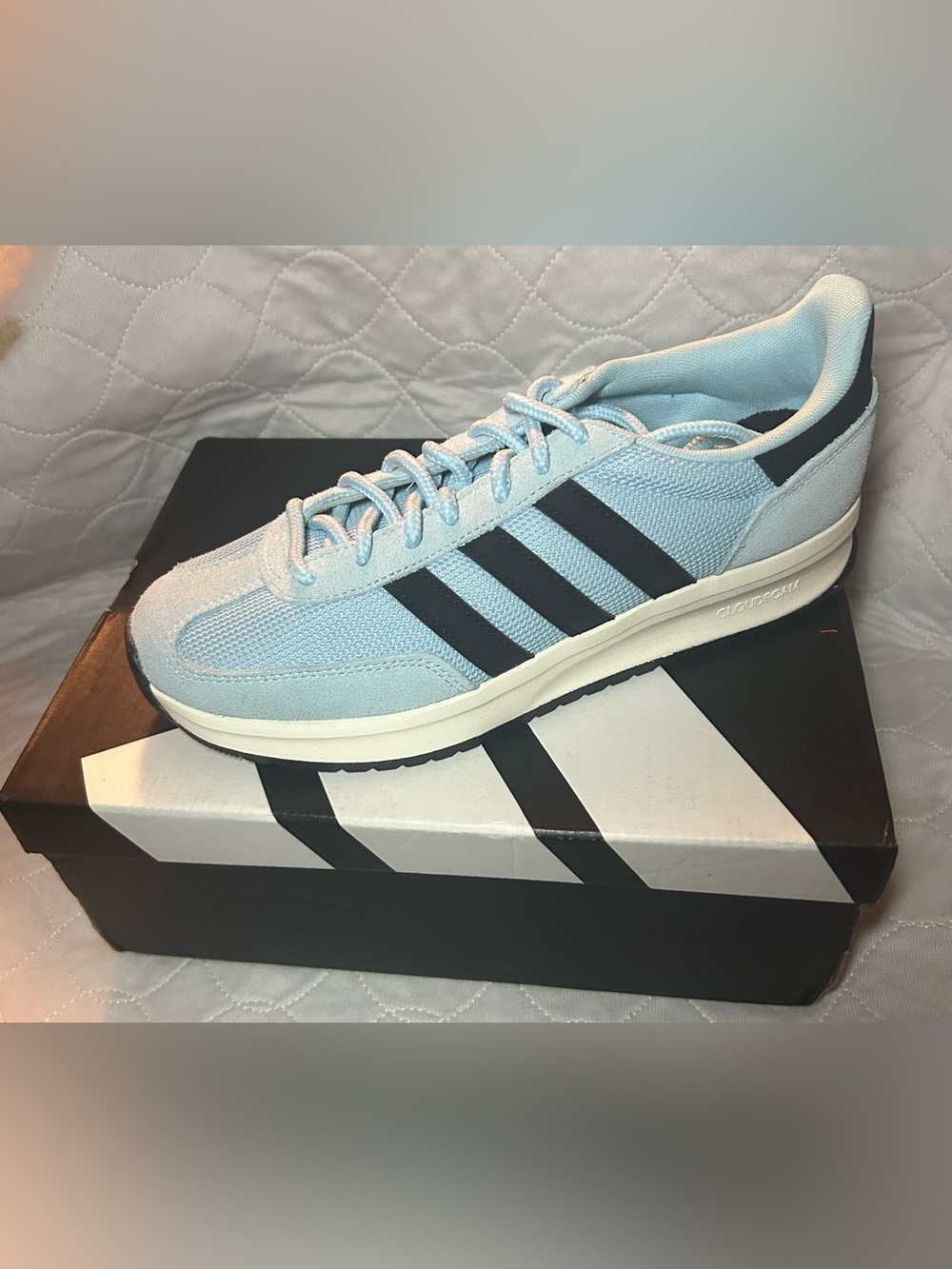 adidas RUN 70s 2.0 Sneakers - Light Blue/Black